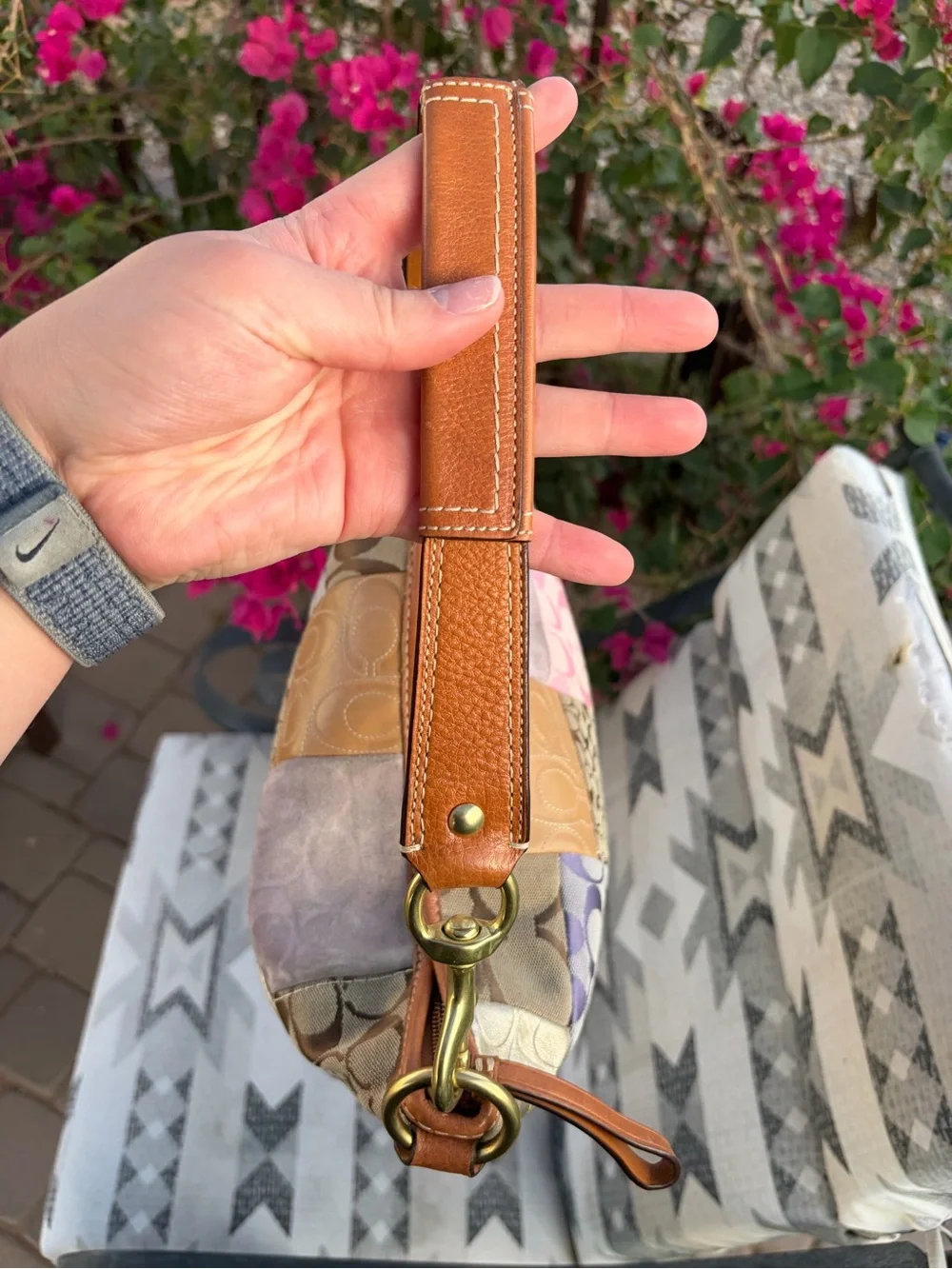 Vintage Coach Patchwork Bag - Picture 5 of 10